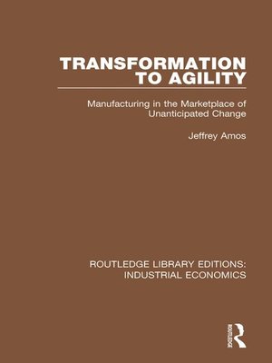 cover image of Transformation to Agility